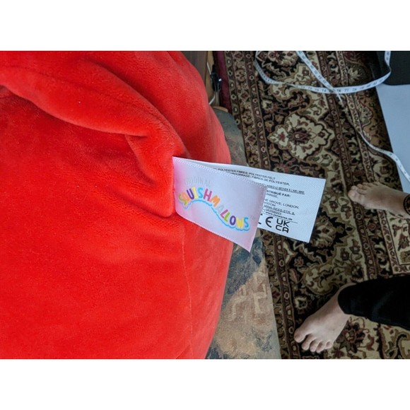 HTF Squishmallows Baiden Red Dragon 16"? 15"? Plush Toy EUC - Picture 9 of 9